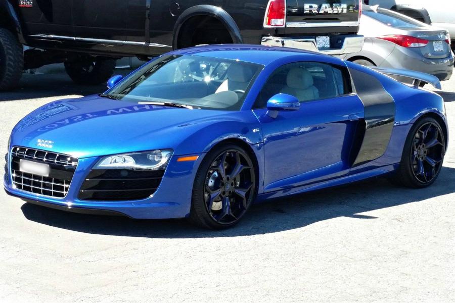  Audi R8 V10 on Forgiato Wheels (F2.09) 2017 года  (фото 1 из 3)